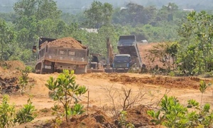 Đào đất trái phép làm đường 23 tỷ, doanh nghiệp bị phạt hơn 167 triệu đồng