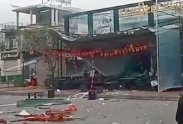 Nổ lớn tại quán bia ở Quảng Ninh