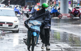 Cuối tuần, miền Bắc đón không khí lạnh, trời chuyển mưa dông