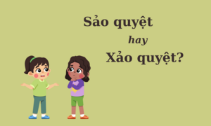 'Sảo quyệt' hay 'xảo quyệt' mới đúng chính tả?