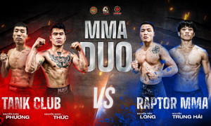 Cao thủ sambo sát cánh á quân thần võ tỷ thí 2 kiện tướng kickboxing