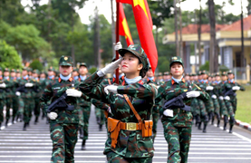 TP.HCM: Tổng luyện diễu binh, diễu hành 2 ngày trên đường Lê Duẩn