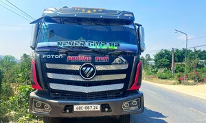 Triệu tập tài xế xe tải cầm rựa chặn xe khác trên quốc lộ 27 tại Đắk Lắk