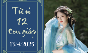 Tử vi 12 con giáp hôm nay ngày 13/4/2025: Tý khó khăn, Mùi ổn định