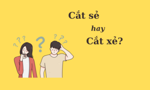Thử thách Tiếng Việt: 'Cắt sẻ' hay 'cắt xẻ'?