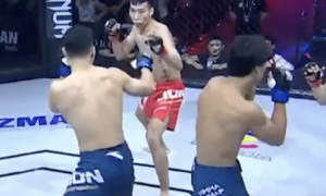 Khiêu khích đối thủ, 2 kiện tướng kickboxing thất bại chóng vánh