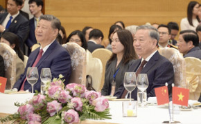 Tổng Bí thư chủ trì tiệc chiêu đãi Tổng Bí thư, Chủ tịch Trung Quốc Tập Cận Bình