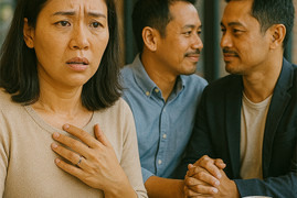 Tôi đánh ghen với nhiều gái đẹp bên chồng, hóa ra 'tiểu tam' lại là đàn ông