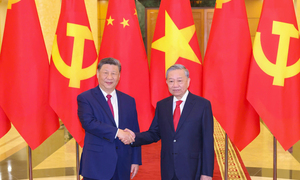 Tổng Bí thư Tô Lâm hội đàm với Tổng Bí thư, Chủ tịch Trung Quốc Tập Cận Bình
