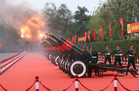 21 phát đại bác chào mừng Tổng Bí thư, Chủ tịch Trung Quốc Tập Cận Bình