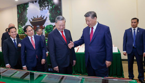 Tổng Bí thư Tô Lâm và Tổng Bí thư Tập Cận Bình xem 45 văn kiện hợp tác