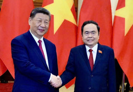 Chủ tịch Quốc hội hội kiến Tổng Bí thư, Chủ tịch nước Trung Quốc Tập Cận Bình