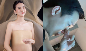 Sao Việt 16/4: MC Mai Ngọc đẹp rực rỡ cuối thai kỳ, Trấn Thành khóc khi xem phim