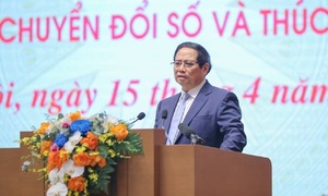 Thủ tướng làm việc với DNNN về chuyển đổi số, thúc đẩy tăng trưởng