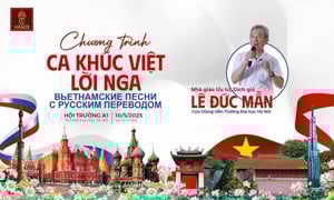 Chương trình 'Ca khúc Việt lời Nga' tri ân nhà giáo ưu tú, dịch giả Lê Đức Mẫn