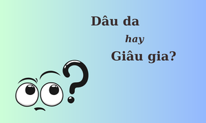 Thử thách Tiếng Việt: 'Dâu da' hay 'giâu gia'?