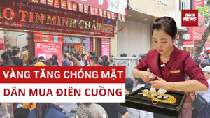 Vàng tăng lên 118 triệu/lượng, cửa hàng ở phố vàng thông báo bất ngờ