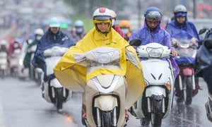 Miền Bắc sắp đón không khí lạnh, thời tiết chuyển từ nắng nóng sang mưa dông