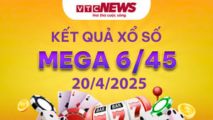 Vietlott 20/4 - Kết quả xổ số Vietlott hôm nay 20/4/2025 - Xổ số Mega 6/45