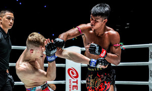 Tung tuyệt chiêu cực dị nhưng thất bại, võ sĩ châu Âu bầm dập dưới 'mưa đòn'