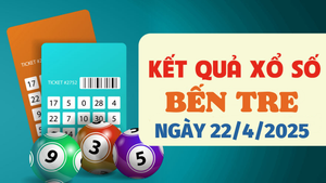 Kết quả xổ số Bến Tre hôm nay 22/4/2025 - XSBTR 22/4