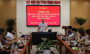 Ý kiến cử tri với đề án sắp xếp đơn vị hành chính tỉnh, xã tại Bình Định