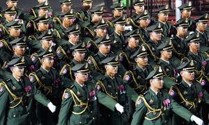 Xem quân đội Lào, Campuchia lần đầu tham gia tổng hợp luyện ở TP.HCM