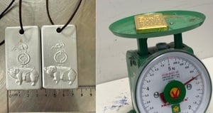 Hải quan liên tục phát hiện các vụ mang vàng lậu vào Việt Nam