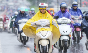 Miền Bắc đón không khí lạnh, mưa dông lan rộng, cục bộ mưa to