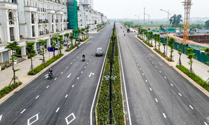 Toàn cảnh tuyến đường hơn 700 tỷ nối hai quận Hà Nội vừa được thông xe