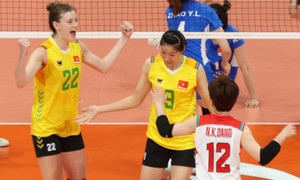 Đại diện Việt Nam vào bán kết bóng chuyền nữ AVC Champions League