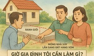 Vô tình xây móng nhà lấn sang đất hàng xóm, phải làm sao?
