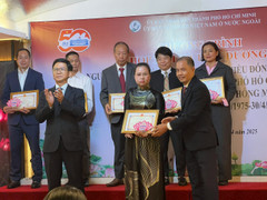 Vinh danh 50 người Việt Nam ở nước ngoài đóng góp cho TP.HCM
