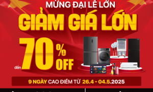 Mừng đại lễ 30/4 – 1/5: MediaMart sale sốc đến 70% toàn bộ ngành hàng