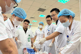 Tin mới nhất sức khỏe các nạn nhân vụ lật xe khách ở Tam Đảo