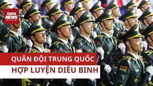 Ấn tượng khối diễu binh quân đội Trung Quốc tại Việt Nam: Chuẩn xác và đẹp mắt