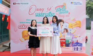 Ferrolip & Menacal trao thưởng cho chủ nhân của Giải đặc biệt trị giá 60 triệu