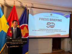 Chiếu phim về 30/4 cho cộng đồng quốc tế tại Thụy Điển