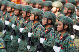 Trực tiếp: Tổng duyệt diễu binh, diễu hành ở TP.HCM