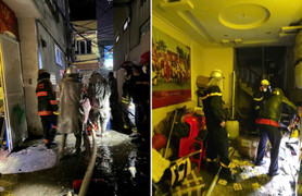 Cháy nhà 4 tầng ở Hà Nội, 3 người thiệt mạng