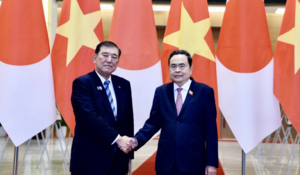 Chủ tịch Quốc hội Trần Thanh Mẫn hội kiến Thủ tướng Nhật Bản Ishiba Shigeru