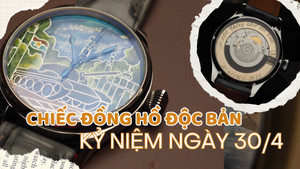 Chiêm ngưỡng chiếc đồng hồ độc bản mừng đại lễ 30/4