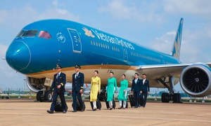 Khách quốc tế tăng, Vietnam Airlines báo lãi