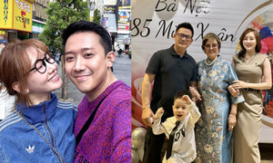 Sao Việt 2/5: Vợ chồng Trấn Thành đi 'hâm nóng', Bằng Kiều mừng sinh nhật mẹ