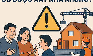 Có được xây nhà trên đất đang tranh chấp không?