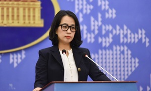 Trao công hàm phản đối các hoạt động vi phạm chủ quyền Việt Nam đối với Trường Sa