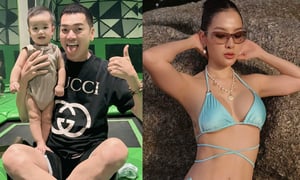 Sao Việt 5/5: Quang Minh khoe quý tử, Phương Trinh Jolie gợi cảm sau sinh lần 3
