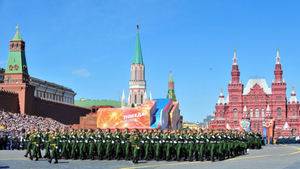 Video lực lượng Trung Quốc tham gia sơ duyệt lễ kỷ niệm Ngày Chiến thắng ở Nga