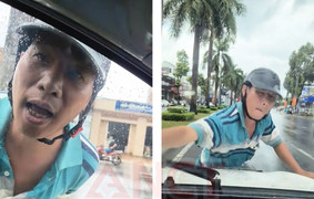 Lời khai của kẻ chặn đầu ô tô, đập gương chiếu hậu, bẻ cần gạt nước ở Cần Thơ