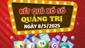 Kết quả xổ số Quảng Trị hôm nay 8/5/2025 - XSQT 8/5